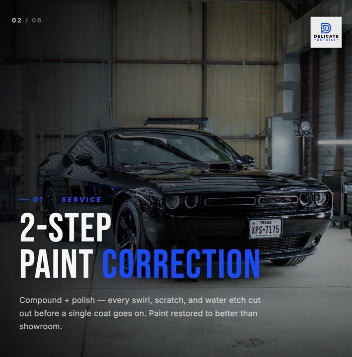 Paint correction under inspection lighting — Delicate Details, serving Idalou, TX Paint correction under inspection lighting — Delicate Details, serving Idalou, TX