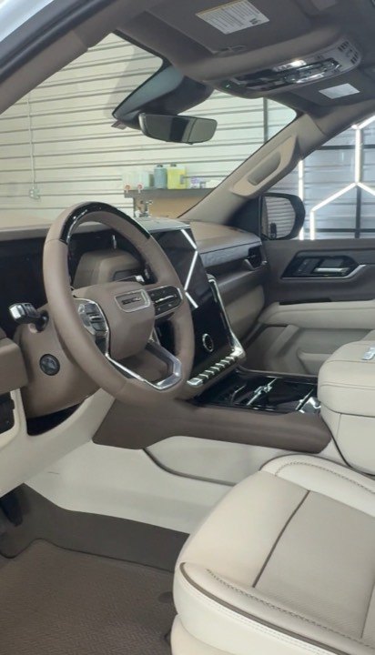 Vehicle cockpit after detailing in Lubbock TX