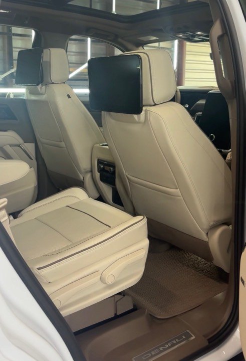 Leather seats after interior detailing — Delicate Details, serving Slaton, TX Leather seats after interior detailing — Delicate Details, serving Slaton, TX